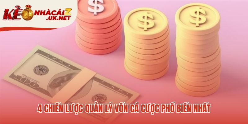 Bốn chiến lược quản lý vốn cá cược cho mọi người chơi