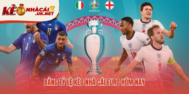 Bảng tỷ lệ cung cấp dữ liệu soi kèo Euro ban đầu